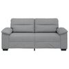 vidaXL 2-personers sofa 180x81x84 cm stof lysegr&aring;
