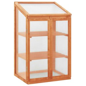 vidaXL drivhus 60x45x100 cm fyrretr&aelig;