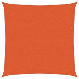 vidaXL solsejl 2x2 m 160 g/m&sup2; HDPE orange
