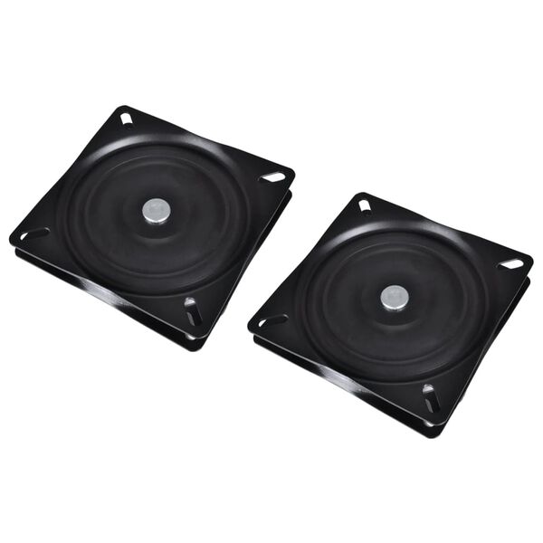 vidaXL drejeled til b&aring;ds&aelig;der 2 stk. standard 160 x 160 x 2,5 mm