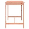 vidaXL havebord 121x82,5x110 cm massivt douglasgran