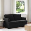 vidaXL Sofa Sort Samlede dimensioner: 144 x 80 x 85 cm (B x D x H)