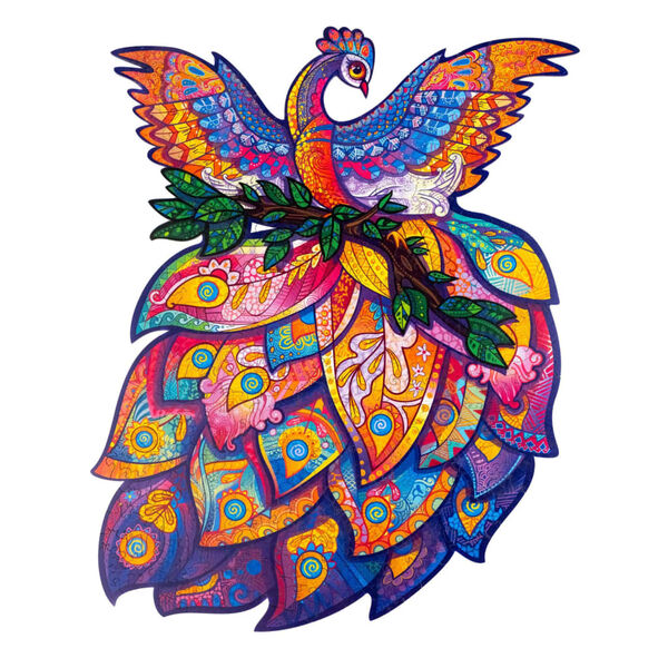 UNIDRAGON puslespil Fairy Bird 297 brikker 30x39 cm king size tr&aelig;