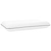 vidaXL Sovepude 70 x 40 x 14 cm Medium Gel Skum Hvid