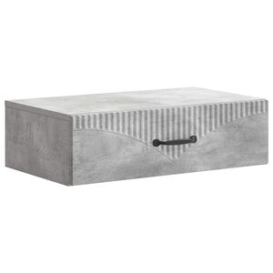 vidaXL V&aelig;gh&aelig;ngt Sideskab 59 x 34,5 x 17 cm Konstrueret tr&aelig; Betongr&aring;