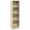 vidaXL bogreol 40x24x143 cm konstrueret tr&aelig; sonoma-eg