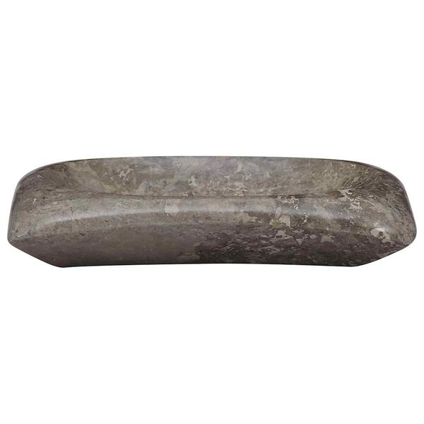 vidaXL h&aring;ndvask 50x35x10 cm marmor gr&aring;