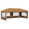 vidaXL Pop-up Festtelt 575 x 289 x 245 cm Beige