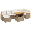 vidaXL sofas&aelig;t til haven 8 dele med hynder polyrattan beige
