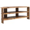 vidaXL Hj&oslash;rneTVskab Gammelt tr&aelig; 102x40,5x45cm Konstrueret tr&aelig;