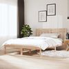vidaXL sengeramme 150x200 cm King Size massivt tr&aelig;