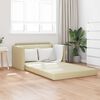 vidaXL Sovesofa 110cm Creme Kunstl&aelig;der
