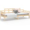 vidaXL daybed massivt fyrretræ 90x190 cm