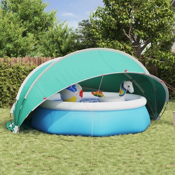 vidaXL Pool Dome Bl&aring; 472 x 460 x 229 cm
