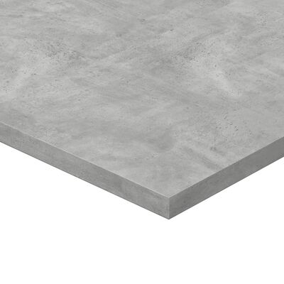vidaXL boghylder 8 stk. 40x50x1,5 cm konstrueret træ betongrå