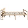vidaXL seniorseng med sengegavl 180x200 cm massivt fyrretr&aelig;
