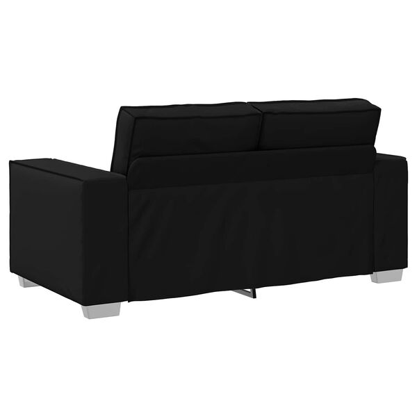 vidaXL Sofa 120cm Sort Stof