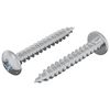 vidaXL Tr&aelig;skrue 2 stk. S&oslash;lv M4 x 28 mm Jern