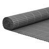 vidaXL havehegn dobbeltsidet 1,8x5 m PVC gr&aring;
