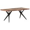 vidaXL spisebord 180 x 90 x 76 cm massivt genanvendt tr&aelig;