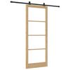 vidaXL Skyded&oslash;r ORKDAL Naturfarvet 93 x 232 cm