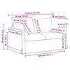 vidaXL Sofa 2 pcs Lys gr&oslash;n 138 x 78 x 80 cm Fl&oslash;jl