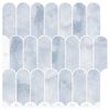 vidaXL Fjerflise 20 pcs Lysebl&aring; 30 x 30 cm Polyurethan og PET