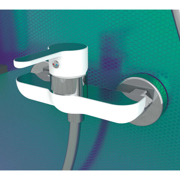 EISL brusearmatur DIZIANI hvid-krom