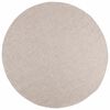 vidaXL Omr&aring;det&aelig;pper Rund FARO Creme &Oslash; 200 CM Polyester