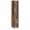 vidaXL Skab S&aelig;t 2 pcs Gammelt tr&aelig; 33 x 34,5 x 90 cm Konstrueret tr&aelig;