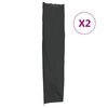 vidaXL parasolovertr&aelig;k 2 stk. 240x57/57 cm 420D oxfordstof