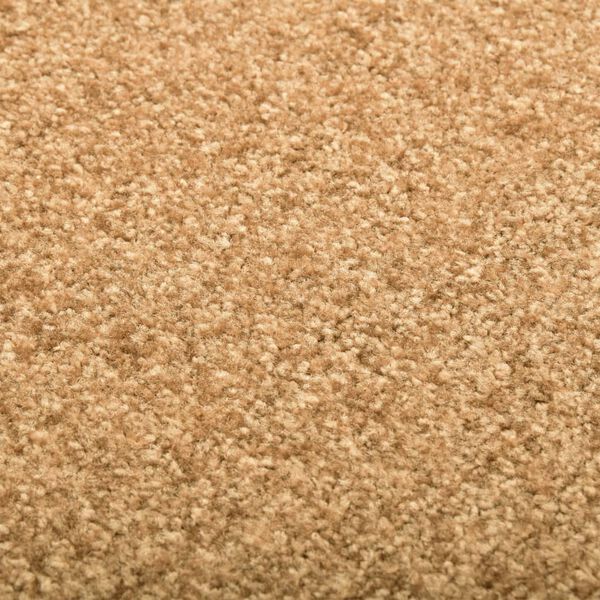 vidaXL vaskbar dørmåtte 60x90 cm cremefarvet