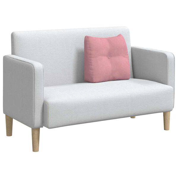 vidaXL Rygpude Lyser&oslash;d 45 x 24 x 50 cm Fl&oslash;jl