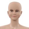 vidaXL børnemannequin m. glasbase 140 cm beige