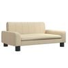 vidaXL sofa til b&oslash;rn 70x45x30 cm stof cremefarvet