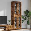vidaXL Highboard FLORIN R&oslash;get eg 60 x 35 x 182 cm Konstrueret tr&aelig;