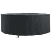 vidaXL M&oslash;belbetr&aelig;k 244 x 244 x 105 cm 210D Oxford Stof Rund Vandt&aelig;t