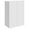vidaXL V&aelig;gmonteret skab Hvid 66 x 34,5 x 92 cm Konstrueret tr&aelig;