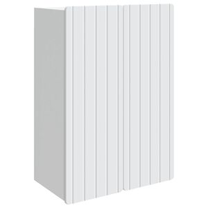vidaXL V&aelig;gmonteret skab Hvid 66 x 34,5 x 92 cm Konstrueret tr&aelig;