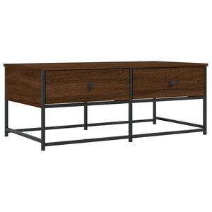 vidaXL sofabord 100x51x40 cm konstrueret tr&aelig; brun egetr&aelig;sfarve