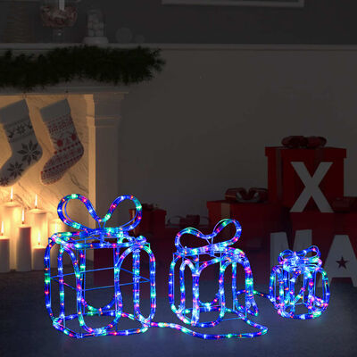 vidaXL julegaver med 180 LED'er indendørs- og udendørsbrug