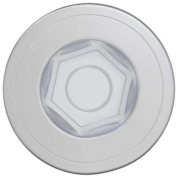 vidaXL Bekr&aelig;ftelsesskruer 12 pcs S&oslash;lv &Oslash;7 x 58 mm Metal