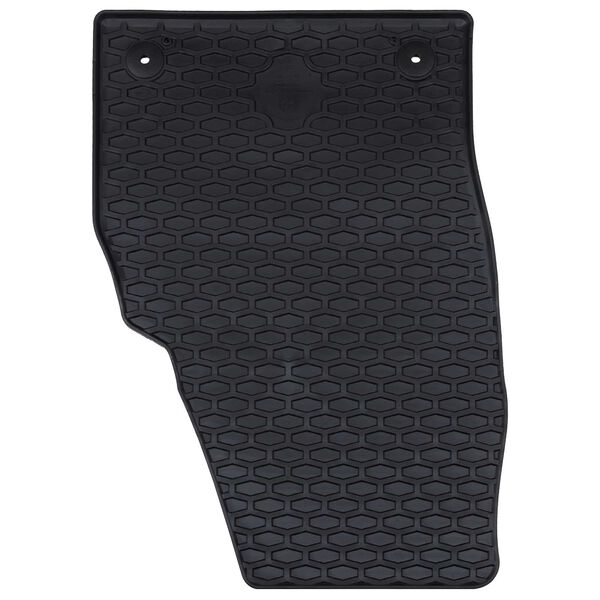 vidaXL Bilm&aring;tte 4 pcs Sort Passer til &Scaron;koda FABIA 2021- Gummi