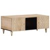vidaXL sofabord 100x54x40 cm massivt mangotr&aelig;