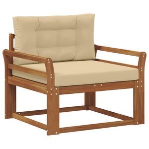 vidaXL Udend&oslash;rs Mellem Sofa Naturfarvet