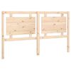vidaXL sengeg&aelig;rde 165,5x4x100 cm massivt fyrretr&aelig;