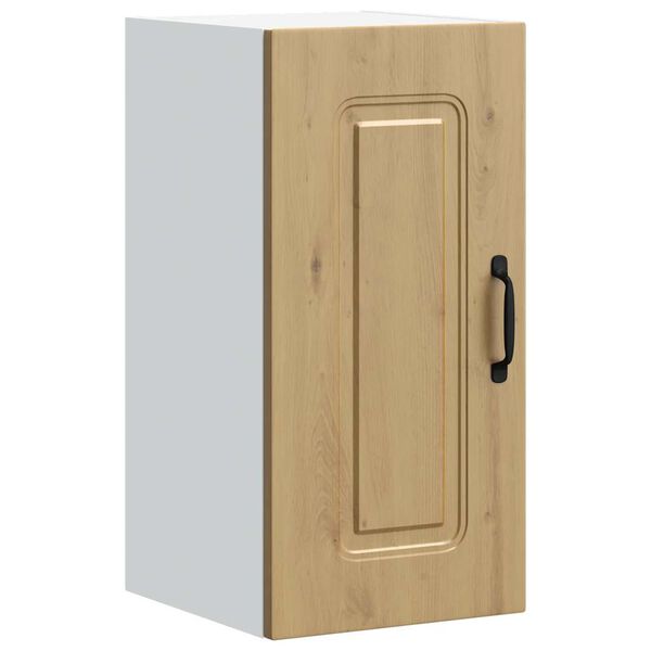 vidaXL k&oslash;kkenv&aelig;gskab Kalmar konstrueret tr&aelig; egetr&aelig;sfarvet