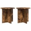 vidaXL Planteholder 2 pcs R&oslash;get eg 40 x 40 x 40 cm Konstrueret tr&aelig;