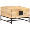 vidaXL sofabord 67x67x45 cm massivt mangotr&aelig;