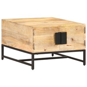 vidaXL sofabord 67x67x45 cm massivt mangotr&aelig;